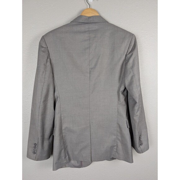 Giorgio Armani Blazer Mens Medium Gray Two Button Suit Jacket - Picture 2 of 7